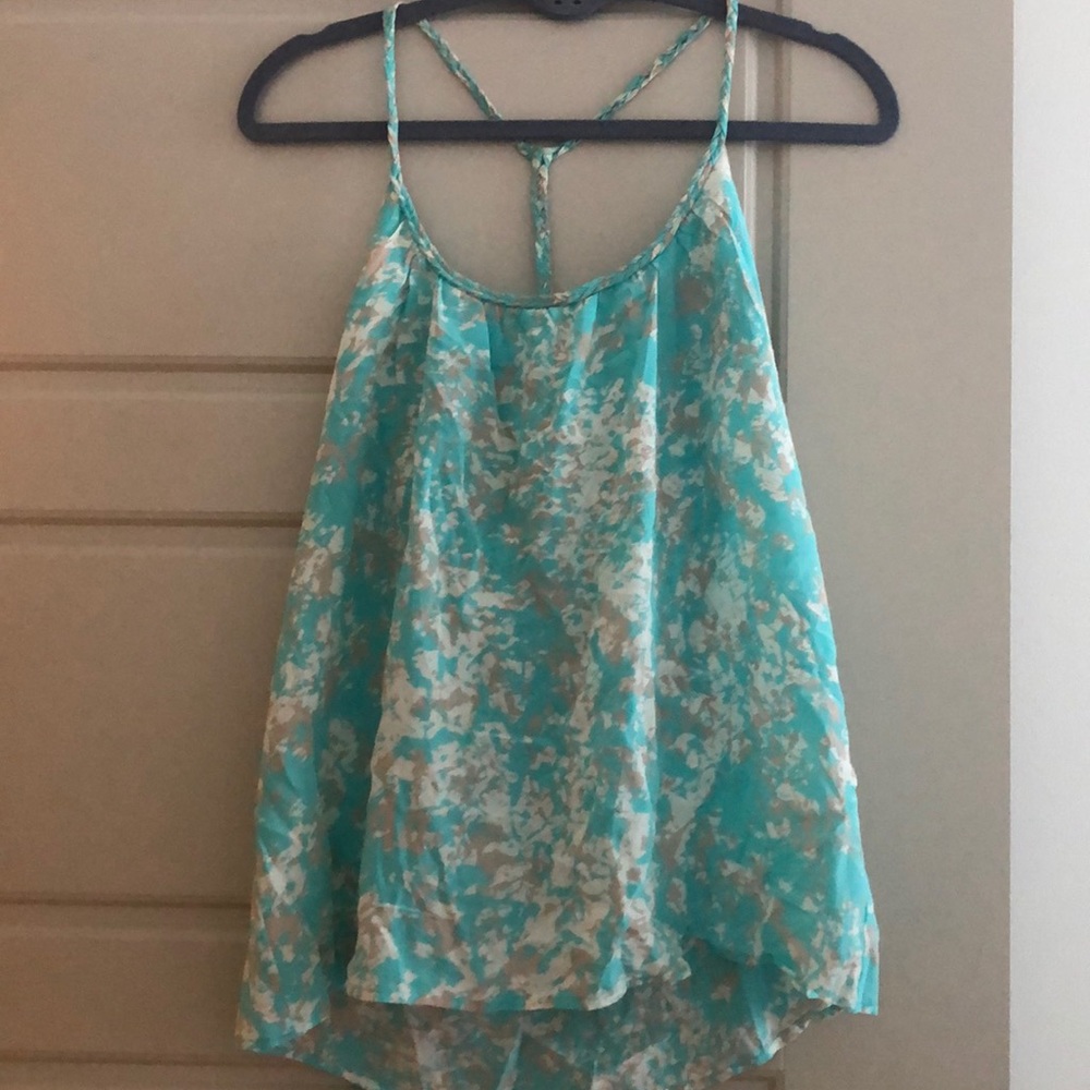 beautiful silk top from Rieley